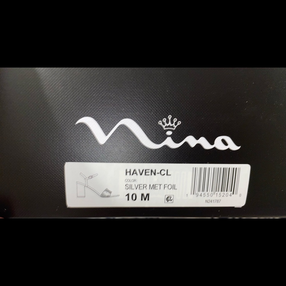 Silver Nina shoes, Very comfortable. Perfect for wedding, prom or nice occasion